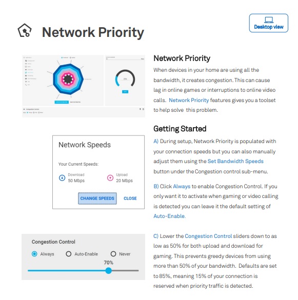 Network Priority